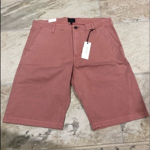 NWT 7 Diamonds Twill flat front short